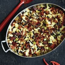 Tex-Mex-Auflauf mit Quinoa Tex-Mex-Auflauf mit Quinoa