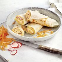 Fruchtige Chicken-Wraps