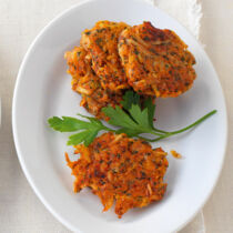 Möhren-Kartoffel-Plätzchen Möhren-Kartoffel-Plätzchen