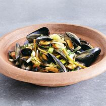 Miesmuschel-Tajine Miesmuschel-Tajine