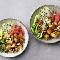 Süßkartoffel-Nuss-Bowl Süßkartoffel-Nuss-Bowl