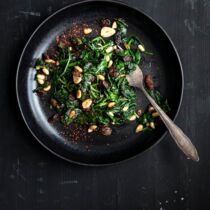 Espinacas a la catalana (Spinatsalat)