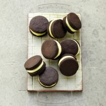 Doppeldecker mit Minzcreme Doppeldecker mit Minzcreme