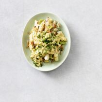 Kohlrabi mit Linsencreme Kohlrabi mit Linsencreme