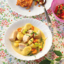 Fisch in Kokossauce Fisch in Kokossauce