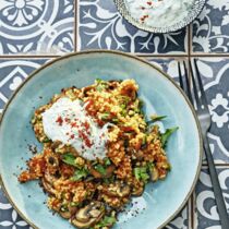 Bulgur-Pilz-Pilaw
