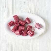 Himbeer-Kokos-Fruchtleder Himbeer-Kokos-Fruchtleder