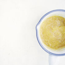 Mehrkornbrei mit Banane und Orange Mehrkornbrei mit Banane und Orange