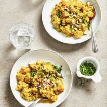 Süßkartoffel-Graupen-Risotto Süßkartoffel-Graupen-Risotto