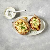 Gefüllte Süßkartoffeln Gefüllte Süßkartoffeln