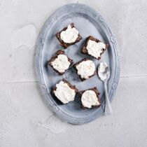 Brownies mit Chai-Frosting Brownies mit Chai-Frosting