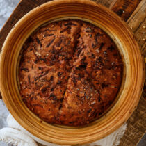 Veganes Möhren Wallnuss Brot