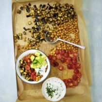 Buchweizenbowl mit Ofengemüse