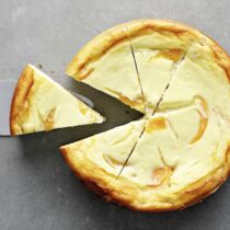 Käsekuchen
mit Aprikosen Käsekuchen
mit Aprikosen