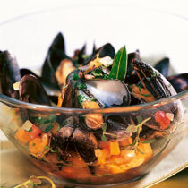 Muscheln in Weißwein Muscheln in Weißwein