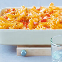 Tomaten-Nudel-Auflauf