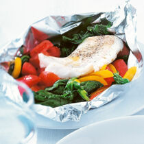 Fisch aus der Folie Fisch aus der Folie