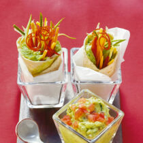 Avocadocreme mit Tortillas Avocadocreme mit Tortillas