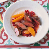 Lamm mit Granatapfelsauce