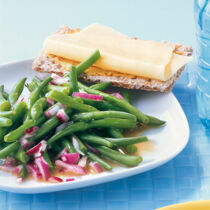 Lauwarmer Bohnensalat