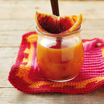 Orangen-Mango-Sauce