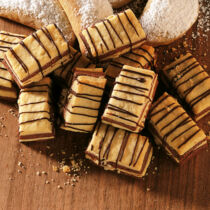 Schoko-Mandel-Schichtkekse