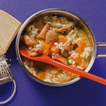 Kürbisrisotto