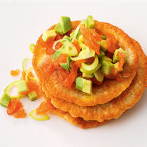 Blini mit Lachstatar Blini mit Lachstatar