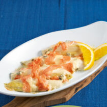 Chicorée mit Räucherlachs