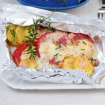 Raclette aus der Folie