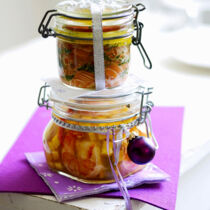 Fruchtig eingelegte Garnelen Fruchtig eingelegte Garnelen