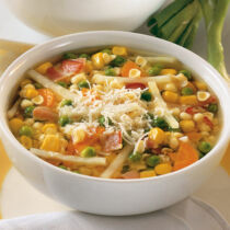 Minestrone mit Nudeln