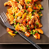 Ungarische Reispfanne Ungarische Reispfanne