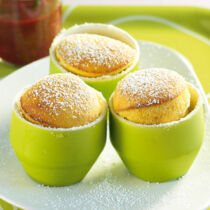 Zitronen-Quark-Soufflé