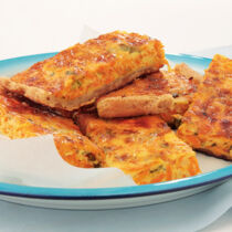 Möhrenquiche vom Blech Möhrenquiche vom Blech