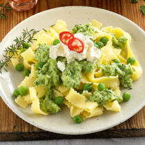 Bandnudeln mit Brokkoli Bandnudeln mit Brokkoli