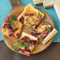 Rote Bete-Schnitten Rote Bete-Schnitten