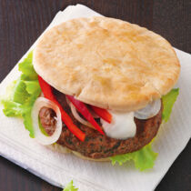 Orientburger im Fladenbrot