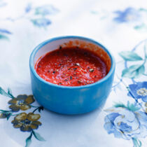 Scharfer Paprikadip Scharfer Paprikadip