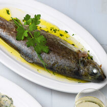 Forelle mit Kräutern Forelle mit Kräutern