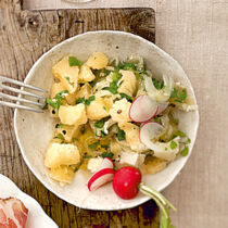 Angemachter Graukäse