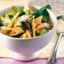 Nudeln mit exotischer Sauce Nudeln mit exotischer Sauce