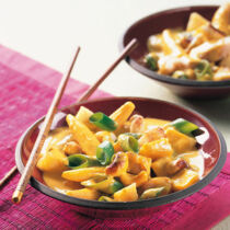 Fruchtiges Fischcurry Fruchtiges Fischcurry