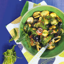 Gebratener Kartoffelsalat