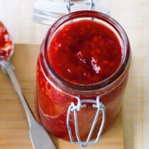 Himbeer-Vanille-Mus Himbeer-Vanille-Mus