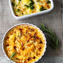 Kartoffelgratin mit Rosmarin Kartoffelgratin mit Rosmarin