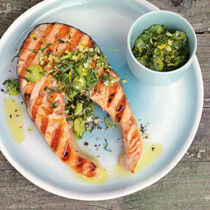 Fischkoteletts mit Gremolata Fischkoteletts mit Gremolata