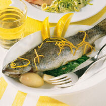 Forellen in Riesling Forellen in Riesling