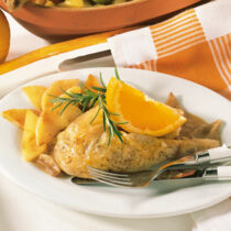 Normannisches Hähnchen Normannisches Hähnchen