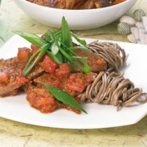 Roastbeef in Tomatensauce